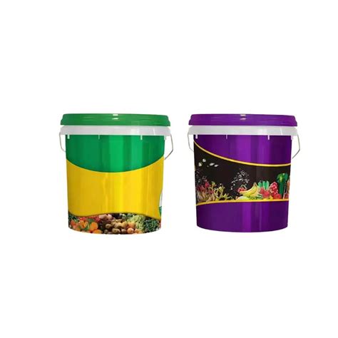 Pail L Plastic Bucket Pp Plastic Bucket Packaging Container Drum