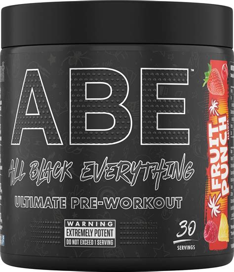 Applied Nutrition Abe Pre Workout All Black Everything Pre Workout