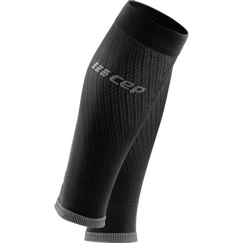 Cep The Run Compression Calf Sleeves V Men Black Bike