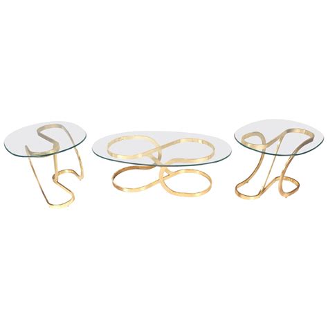 Mid-Century Modern Coffee and End Table Set For Sale at 1stDibs