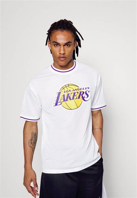 New Era Los Angeles Lakers Nba Team Logo Oversized Tee Klubbklær