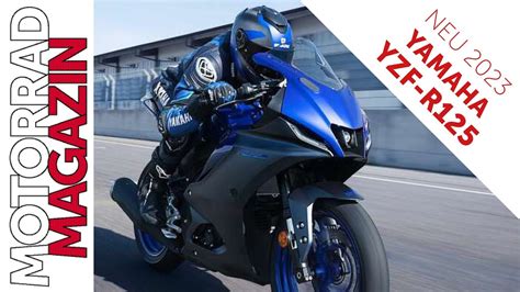 Neues Level Yamaha YZF R125 Mit TC LED TFT Ausstattung Und Look