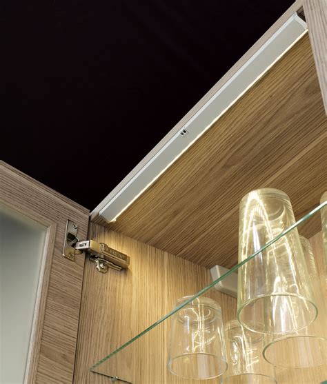 Lighting For Glass Kitchen Cabinets Sensor Operated Picca By Sensio Cabinet Lighting Led