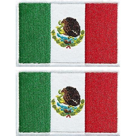 Amazon Stidsds Pack Mexico Flag Patch Mexico Flags Embroidered