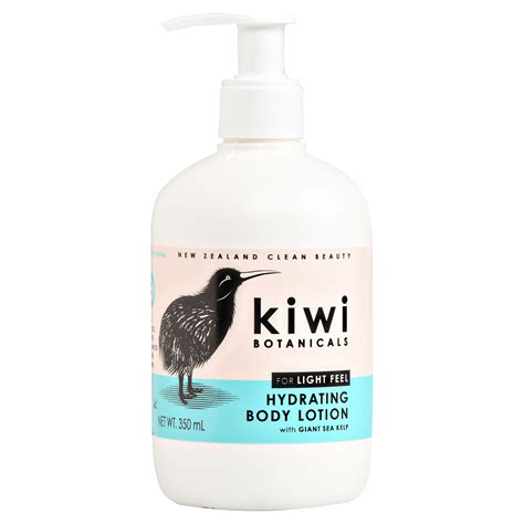 Kiwi Botanicals Hydrating Body Lotion With Giant Sea Kelp And Manuka