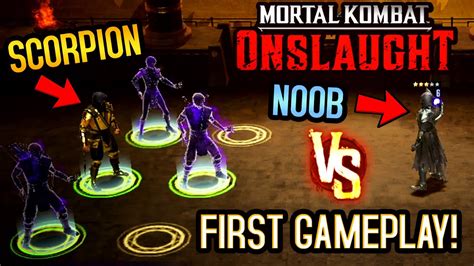 Playing Mortal Kombat Onslaught First Gameplay Early Access Release First Impressions Youtube