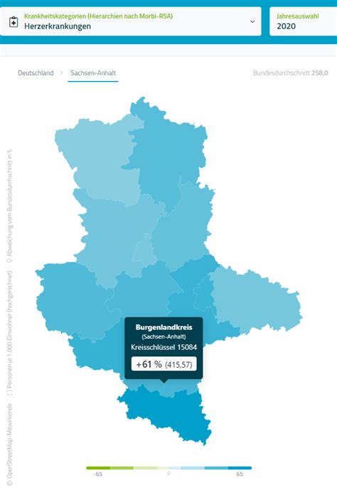 Wie Gesund Ist Sachsen Anhalt Neuer Atlas Der Barmer Gibt Aufschluss