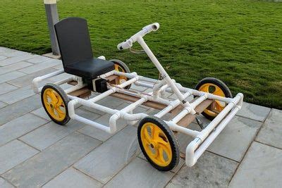 How To Make A Go Kart Electric Car Using PVC Pipe At Home Diy Go