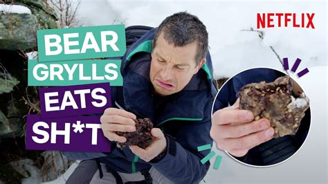 Bear Grylls Eats Bear Poo In You Vs Wild Youtube