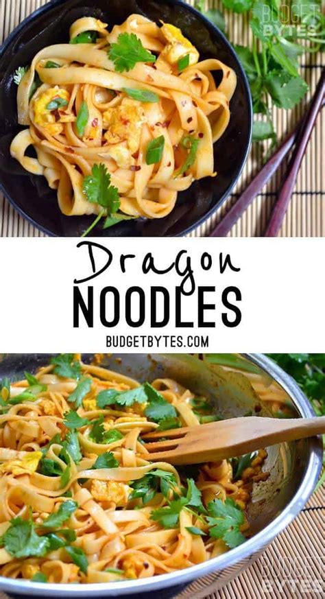 Minute Spicy Dragon Noodles Recipe Budget Bytes