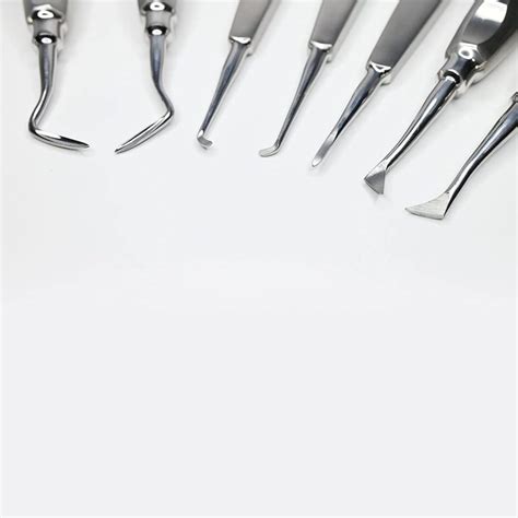 Polodent Perio Hand Scalers Kit Set Of 8 Pcs Dental Hand Scaler Set