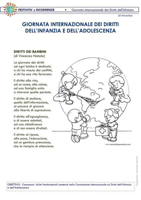 Idee Su Diritti Dei Bambini Nel Bambini Le Idee Della Scuola