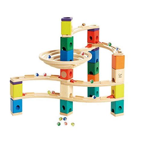 Hape Quadrilla Wooden Marble Run Construction Whirlpool Buy Online