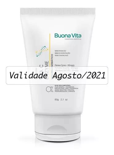 Vita C Enzyme 60g Buona Vita Peeling Enzimático Clareador