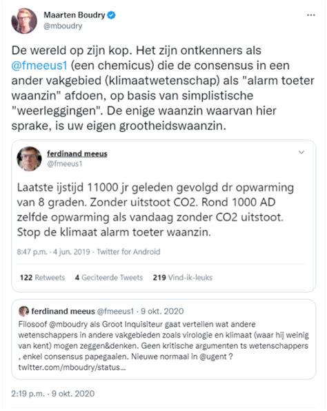 Firehosen Met Klimaatscepticus Ferdinand Meeus Kloptdatwel