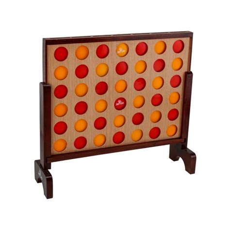 Mega4 Hardwood Connect Four In A Row Game Set 75x79cm Bunnings Australia