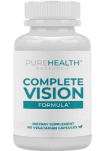 My Review Complete Vision Formula Pure Health Scam Or Really Works