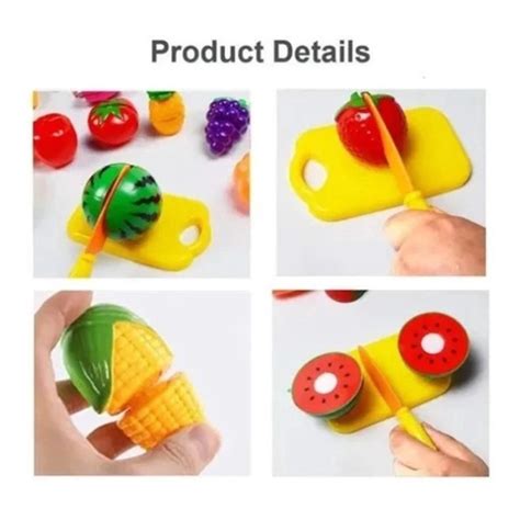 Kit Cozinha Infantil Masterchef Frutas E Legumes Brinquedo Comidinhas