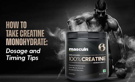 Unlocking the Power of Creatine Monohydrate! – Masculn