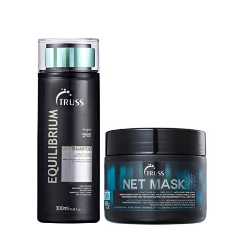 Kit Truss Equilibrium Net Mask Beleza Na Web