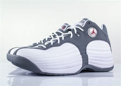 Jordan Jumpman Team 1: White - Gym Red - Cool Grey - Air Jordans ...