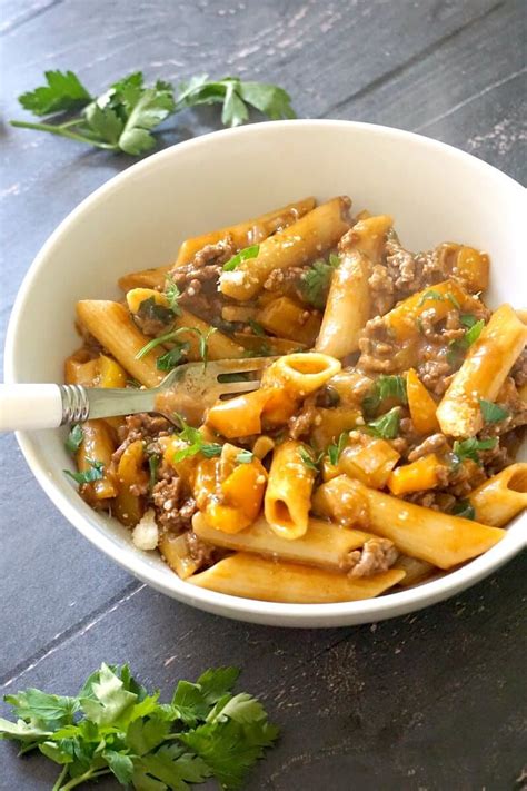 Ground Beef Pasta - My Gorgeous Recipes