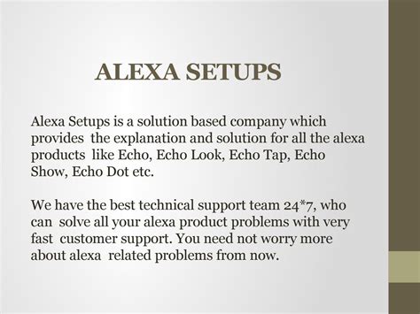 Setup Amazon Alexa Echo by echoinputsetup - Issuu