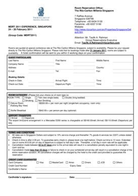 Fillable Online Mdrt Ritz Carlton Reservation Form 2 Doc Mdrt Fax