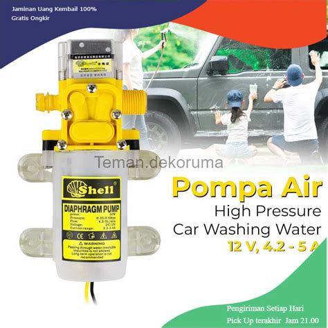 Jual Td Tla Shell Pompa Air High Pressure Car Washing Water Diaphragm