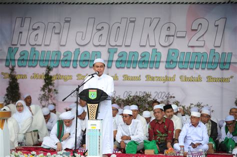 Perayaan Hut Tanbu Ke Bupati Zairullah Unggulkan Sdsm Dan Gerakan