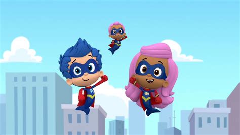 Nick Jr Mighty Heroes Month Bubble Guppies Super Guppies 2 Super Baby ...