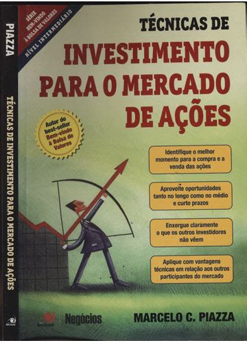 Sebo Do Messias Livro Técnicas De Investimento Para O Mercado De Ações