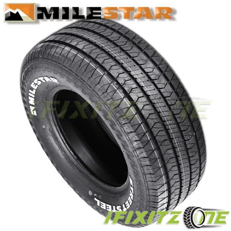 2 Milestar Streetsteel P245 60R15 100T SL RWL All Season High