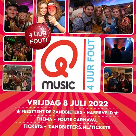 Q Music Foute Party Op De Zomercarnaval De Zandbieters