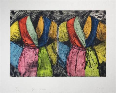 Jim Dine The Soft Ground Print Jonathan Novak Contemporary Art