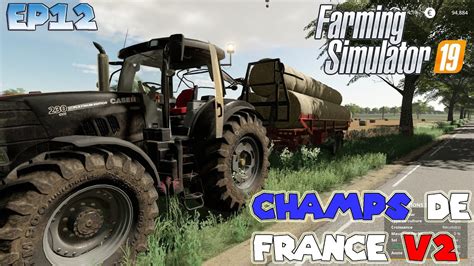 Farming Simulator 19 On Ramasse Les Bottes De Paille Champs De