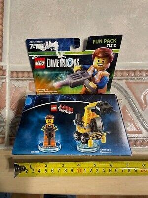 Lego Dimensions Fun Pack Emmet S Excavator New Sealed Retired