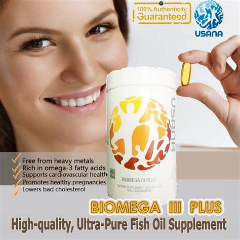 Usana Biomega Iii Plus Exp 112025 100 Original Epadha Ready