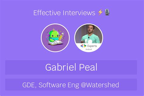 Effective Interviews 🎙️ Gabriel Peal By Jorge Castillo