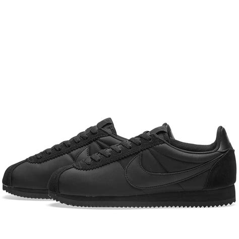 Nike Classic Cortez Nylon Black And Anthracite End