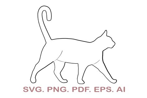 Cat Svg Kitten Svg Graphic By Narcreativedesign Creative Fabrica