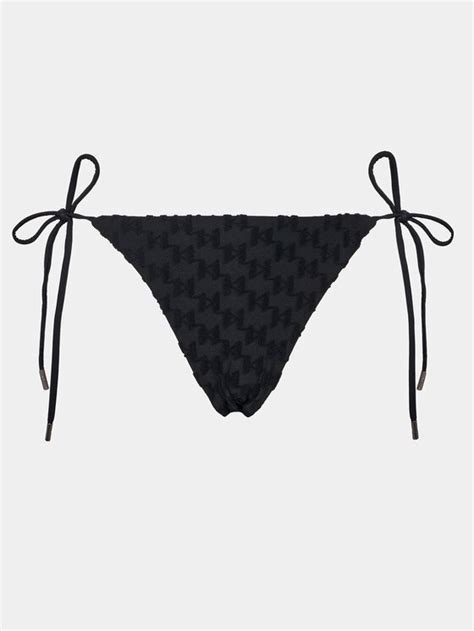 KARL LAGERFELD Bikini Unterteil 231W2216 Schwarz Modivo De