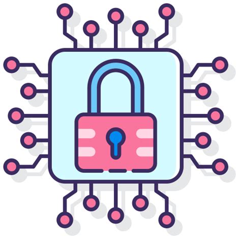 Cyber Security Flaticons Lineal Color Icon