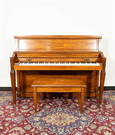 Upright Pianos Baldwin Baldwin Acrosonic Upright Piano Satin Walnut Sn 376303 Used