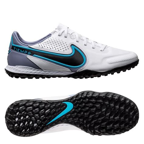 Nike Tiempo Legend 9 Pro TF Blast - White/Black/Baltic Blue/Pink Blast