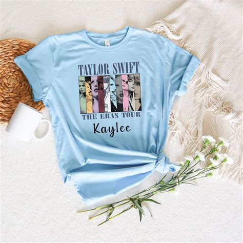 Taylor Swift Personalized T Shirt Eras Tour T Shirt Taylor Swift