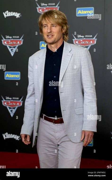 LOS ANGELES - JUN 10: Owen WIlson at the "Cars 3" Premiere at the ...