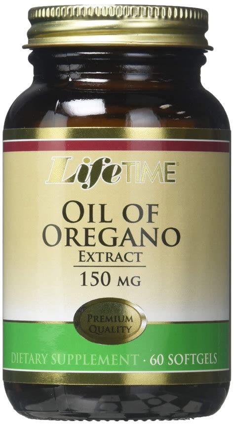 Lifetime Oil Of Oregano Extract Supplements Count Lifeirl