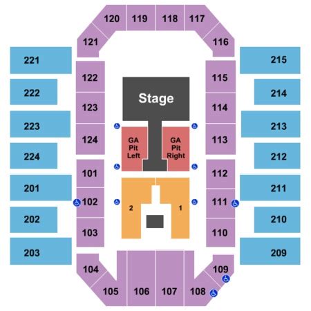 James Brown Arena Tickets in Augusta Georgia, James Brown Arena Seating ...