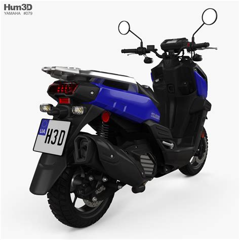 Yamaha Zuma 125 2022 3D Model Vehicles On Hum3D